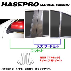 マジカルカーボン ピラーセット フルセット マーチ K13 年式：H22/7〜/HASEPRO/ハセプロ： CPN-F58