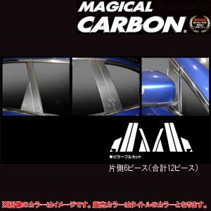 マジカルカーボン CX-7 ER3P ピラーフルセット 12P ブラック/HASEPRO/ハセプロ：CPMA-F23