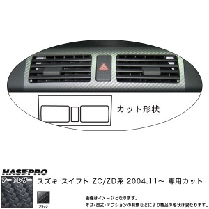 マジカルアートレザー インナーパネル ブラック スイフト ZC/ZD系(H16/11 ) ※標準装備オーディオ付車用/HASEPRO/ハセプロ：LC-IPSZ1