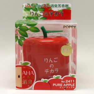 ダイヤケミカル：芳香剤 消臭剤 りんご ゲルタイプ ピュアアップル 90g 消臭芳香剤/2411