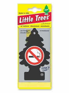 メール便可｜芳香剤 リトルツリー Little Trees Crisp'n Cool/No Smoking クリスプンクール/ノースモーキング/バドショップ:17037