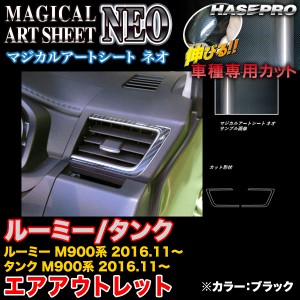 ハセプロ MSN-AOT21 ルーミー/タンク M900系 H28.11〜 マジカルアートシートNEO エアアウトレット ブラック カーボン調シート