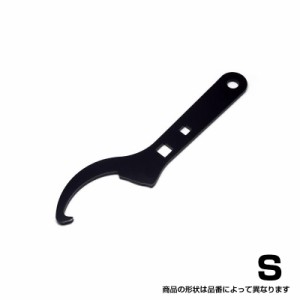 brado:車高調レンチ Sサイズ シートロック外径φ55〜φ75対応 スチール製 ブラック 9.5mm（3.8in） 12.7mm（1/2in） 工具/TO-WR02