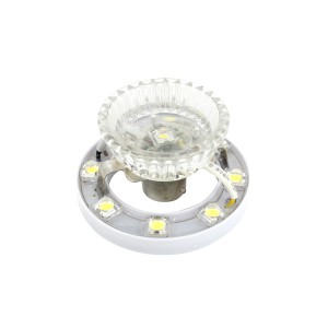 ヤック/YAC マーカーランプ用LEDユニット 超流星マーカーユニット イエロー DC12V/DC24V LED9個 トラック 補修部品 CE-31