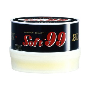 ソフト99 ソフト99 ブラック 固形 ワックス WAX 250g ツヤ出し・黒色等の濃色車に 00120