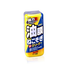 ソフト99 ニュー油膜ねこそぎクリーナー ガラスクリーナー 強力セラミックパワー 270g 05054