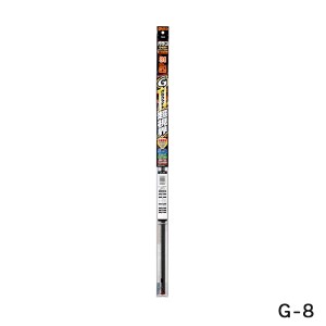 ソフト99 ガラコワイパー グラファイト超視界 替えゴム ワイパーゴム 長さ475mm ゴム幅6mm 角型 G-8 04708