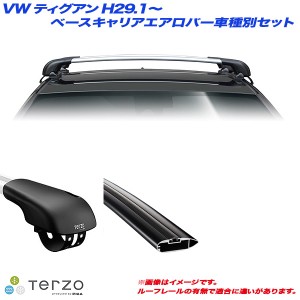 PIAA/Terzo キャリア車種別専用セット VW/フォルクスワーゲン ティグアン 5NCZE/5NDFGF H29.1〜 EF103A + EB92AB + EB84AB