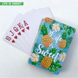 PICK The HAWAII トランプ Life is Sweet パイナップル hawaii ハワイアン雑貨 IH-TP-LIFE