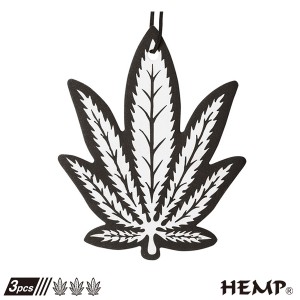 ニューアークス 芳香剤 HEMP エアーフレッシュナー ホワイトムスク 3枚パック ヘンプ 吊り下げ型 車 部屋 NAX-052-001