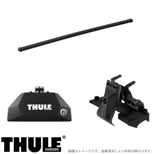 THULE/スーリー キャリア 車種別セット BMW X6 G06 ダイレクトルーフレール付 2019〜 7106+7124+6007