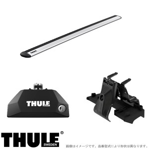 THULE/スーリー キャリア 車種別セット BMW X6 G06 ダイレクトルーフレール付 2019〜 7106+7114+6007