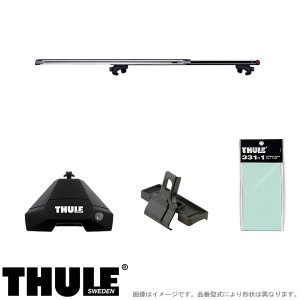 THULE/スーリー ルーフキャリア 車種別セット トヨタ ランドクルーザープラド J150W/J151W ルーフレール無し H21/9〜 7105+892+5219