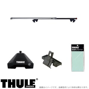 THULE/スーリー ルーフキャリア 車種別セット 日産 リーフ ZE1  H29/10〜 7105+892+5127