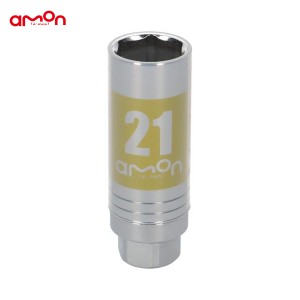 エーモン/amon アルミホイール用薄口ソケット 21mm レンチ対応 薄型仕様 キズ防止カバー 保護カバー付 タイヤ交換等 8839