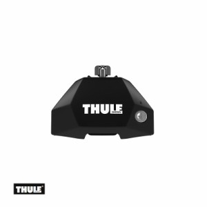 THULE/スーリー Evo フィックスポイント付車専用 ベースキャリア フット 4個入 ワンキー ロック付属 ルーフラックシステム用 TH7107