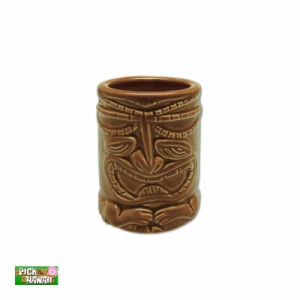 PICK The HAWAII ショットマグ ヴィンテージティキ エンターテイナー TIKI ショットグラス 陶器 調味料入れ 爪楊枝入れ等 KC-SM-VEN