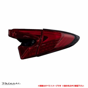 ヴァレンティ/Valenti ジュエルLEDテールランプ トヨタ C-HR 後期型 レッドレンズ/ブラック OEA機能付 TT10CHU-RG-3