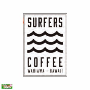 ハワイアンピンズ ピンバッジ SURFERS COFFEE キャップやバッグに PINS ハワイ お土産 PickTheHawaii SC-PB-LGWT