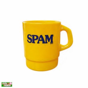 SPAM スパムスタッキングマグ イエロー マグカップ プラスチック製 ハワイ お土産 PickTheHawaii UT-MC-SPAMYL