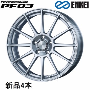 エンケイ パフォーマンスライン PF03 16インチ 16x6.5J +45 PCD112 5穴 Sparkle Silver ホイール 4本  ENKEI 