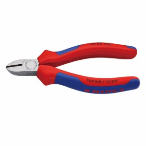 KNIPEX(クニペックス) 斜ニッパー (台紙付き)  7002-125