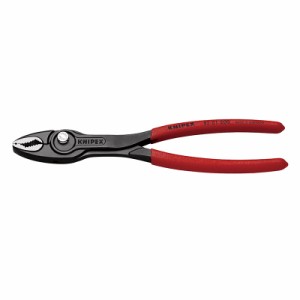 KNIPEX(クニペックス) スリップジョイントプライヤー ツイングリップ (台紙付き)  8201-200SB