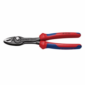 KNIPEX(クニペックス) スリップジョイントプライヤー ツイングリップ (台紙付き)  8202-200SB