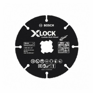 X-LOCK XLカーバイドマルチホイール125  BOSCH（ボッシュ） 260925C127