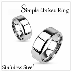 指輪 ハイポリッシュ ステンレス指輪 リング シンプル メンズ レディース ユニセックス 結婚指輪 婚約指輪 ペアリング ステンレスアクセ