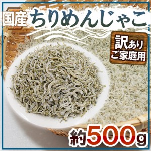 国産 ”ちりめんじゃこ” 訳あり 約500g しらす干し 送料無料