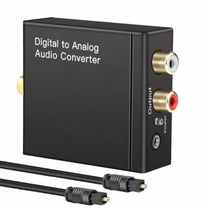 DACデジタル 光 同軸 アナログ オーディオ コンバーター コンバーター 入力 コンポジット DACDEZI