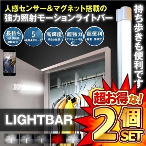 2個セット LEDライト USB充電式 マグネット 防災ライト アウトドアライト キャンプライト ハンディライ 作業灯 防災用品 車中泊  5段階点