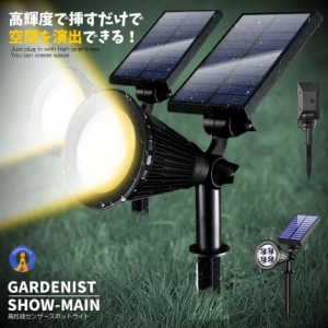 埋め込み ソーラー スポットライト 屋外 ガーデン LED 壁  IP67防水 自動点灯 庭 芝生 センサー 太陽光 庭 照明 SSPPFA