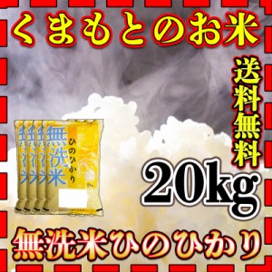 お米 米 20kg 白米 送料無料 無洗米 熊本県産 ひのひかり あす着 令和5年産 ヒノヒカリ 5kg4個 くまもとのお米 富田商店 とみた商店