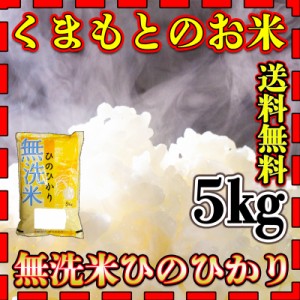 お米 米 5kg 白米 送料無料 無洗米 熊本県産 ひのひかり 令和5年産 ヒノヒカリ 5kg1個 くまもとのお米 富田商店 とみた商店