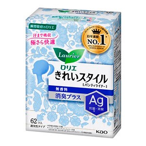 花王　ロリエ　きれいスタイル　無香料　消臭プラス６２個