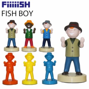 Fiiiiish FISH BOY スタンド 釣り インテリア フィッシュボーイ ペン置き フィギュア