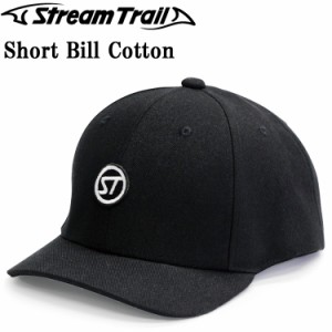 STREAMTRAIL ストリームトレイル ショートビルキャップ コットン COTTON ツバ短め帽子 ショートキャップ 