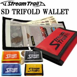 ゆうパケット対応 STREAMTRAIL ストリームトレイル SD TRIFOLD WALLET トリフォルドウォレット 三つ折り財布 サブウォレット 海外旅行