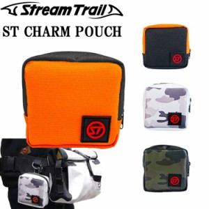 STREAMTRAIL ストリームトレイル  STチャームポーチ カラビナ付き 小物入れポーチ