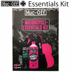 RIDEZ MUC-OFF マックオフ エッセンシャルズキット 洗車キット 洗剤 ワックス スポンジ ブラシ