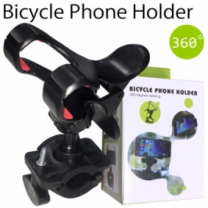 BICYCLE PHONE HOLDER クリップ式スマートフォンホルダー自転車用スマホスタンド