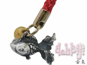 Balibiji (バリビジ) 金魚根付ストラップ ブランド シルバー925 アクセサリー bbo-001