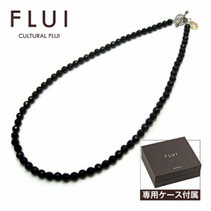 FLUI(フルイ) ネックレス メンズ ブランド オニキスストーンネックレス シンプル シルバー925 アクセサリー CULTURAL FLUI カルトラルフ