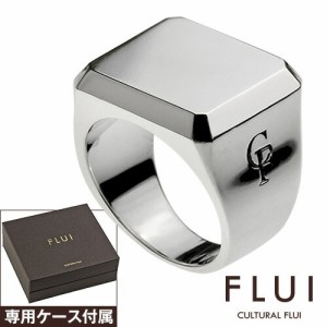 FLUI(フルイ) リング メンズ 指輪 ブランド ソリッドピンキーリング 印台 シンプル シルバー925 アクセサリー CULTURAL FLUI カルトラル