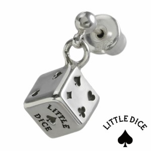 ピアス メンズ 送料無料 ブランド トランプ ダイス ドロップ ピアス LITTLE DICE シルバー925 アクセサリー サイコロ スペード シルバー