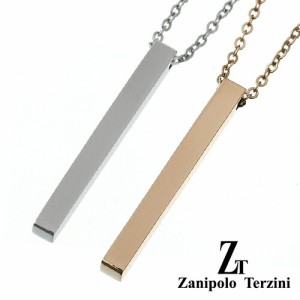 zanipolo terzini (ザニポロタルツィーニ) (ペア販売)シンプルスティックペアペンダント アクセサリー ztp2609-p
