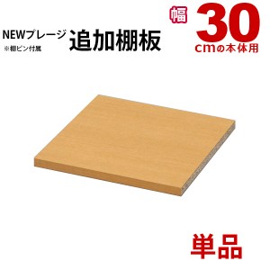 すき間収納棚 棚板 のみ 追加棚板 幅30cm／幅60cmの本体用 単品 1枚 ニュープレージシリーズ(NPG)専用 カラーボックス 本棚 漫画収納 コ