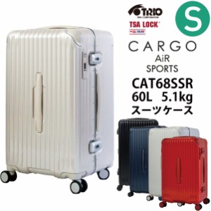 トリオ CARGO AiR SPORTS カーゴ エアースタンド フレームキャリー CAT68SSR 60L ストッパー付き サイレント双輪キャスター ボトムハンド